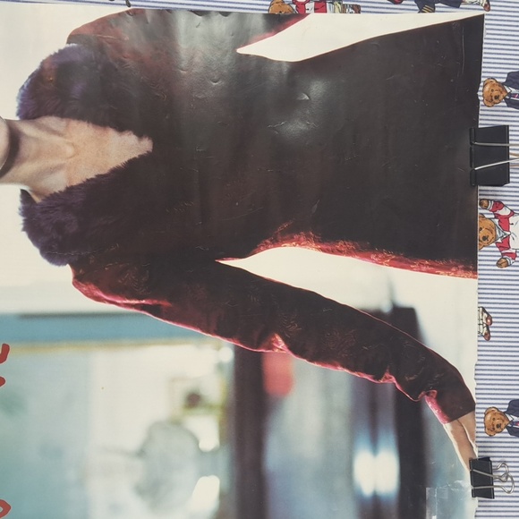 Sinead O'Connor rare vintage 2000 original Faith & Courage promo poster 18/24 - Picture 8 of 8